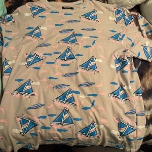 Pink Dolphin L Tee